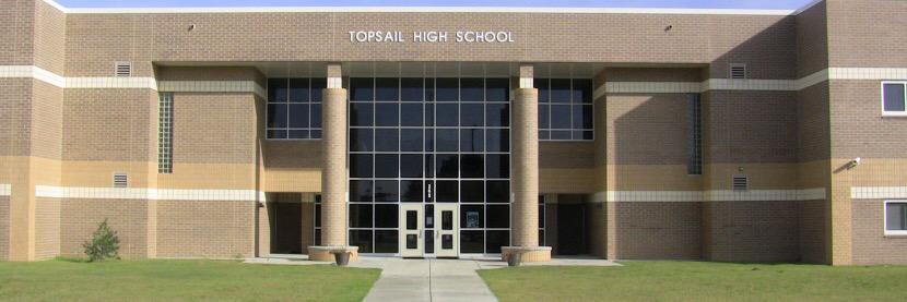 Topsail High School banner