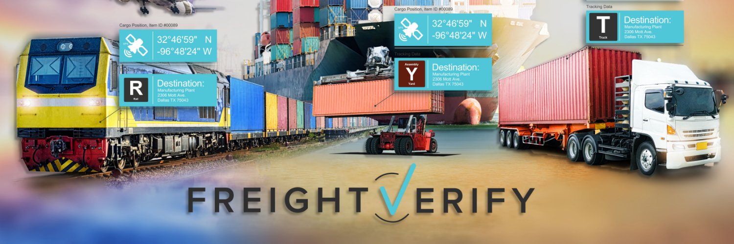 FreightVerify's profile banner image