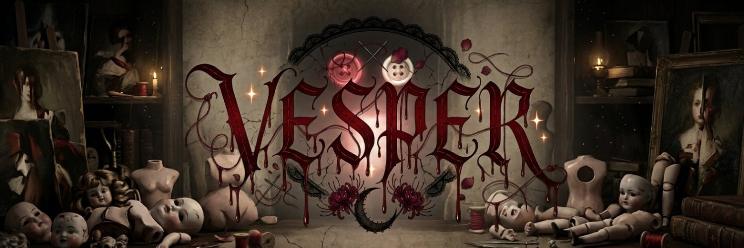 Vesper 🧵🥀 | The Hollow Doll banner