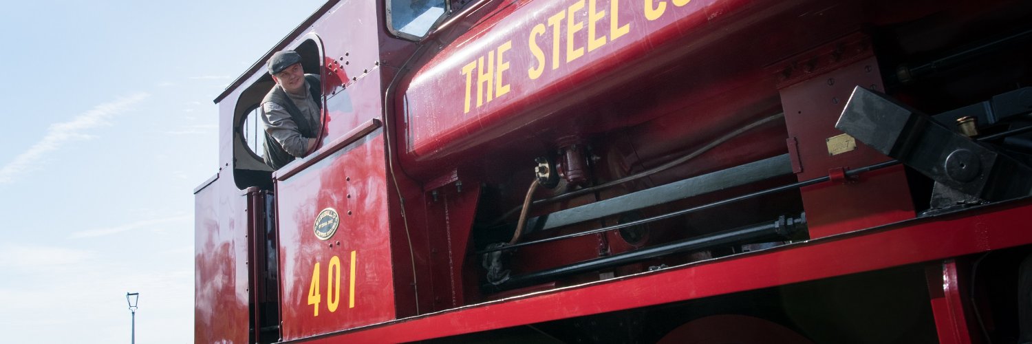 Stephenson Steam Railway banner