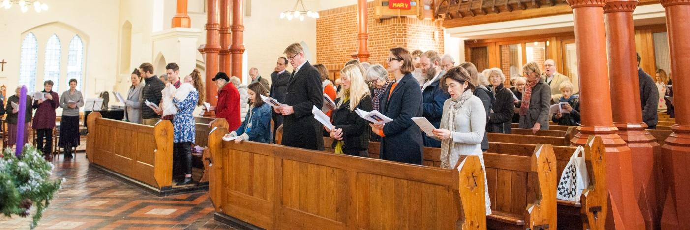 St. George's W8 banner