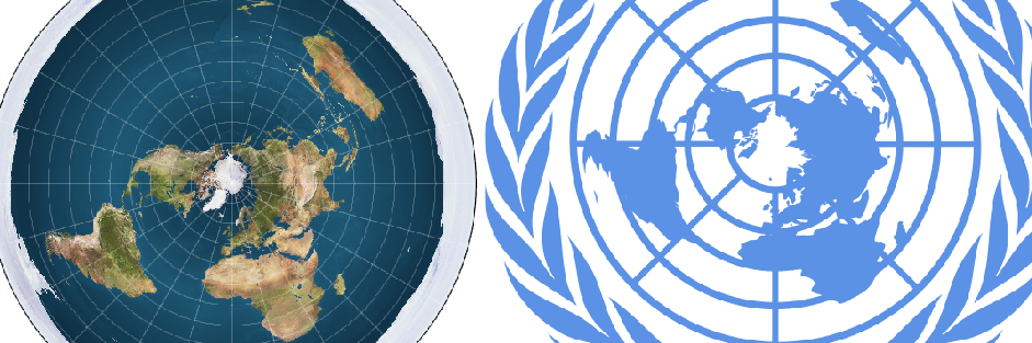 Flat Earth banner
