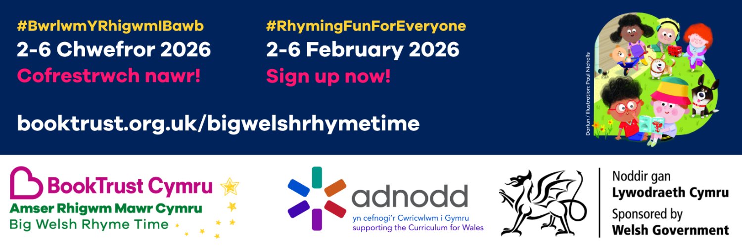 BookTrust Cymru banner