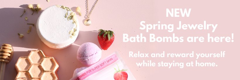 Pearl Bath Bombs banner