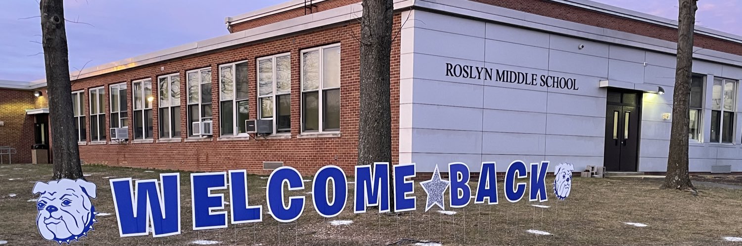 Roslyn Middle School banner