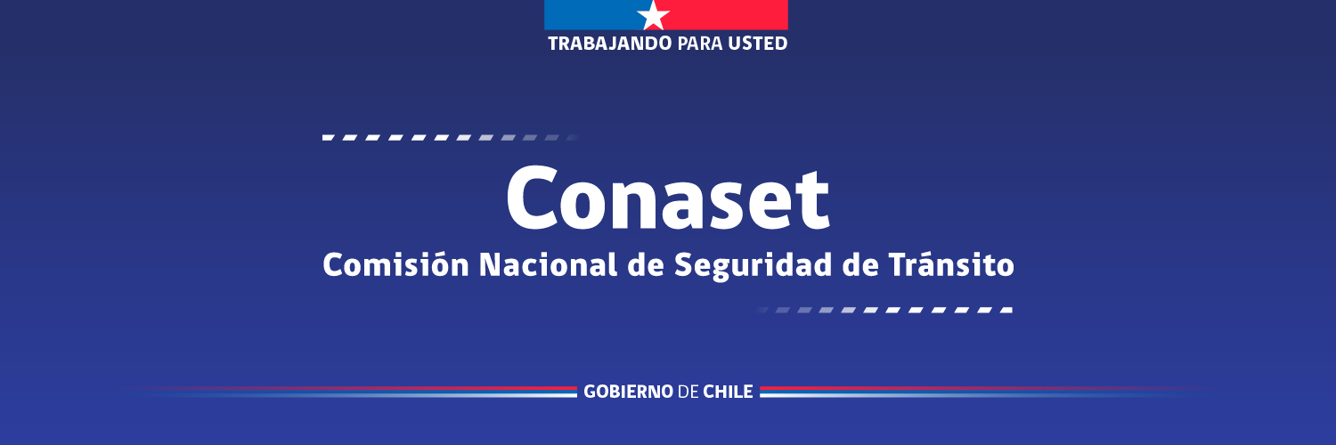 Conaset - Seguridad Vial de Chile banner
