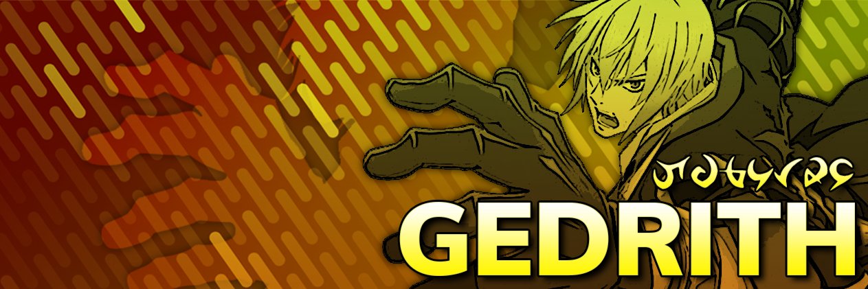 Gedrith banner