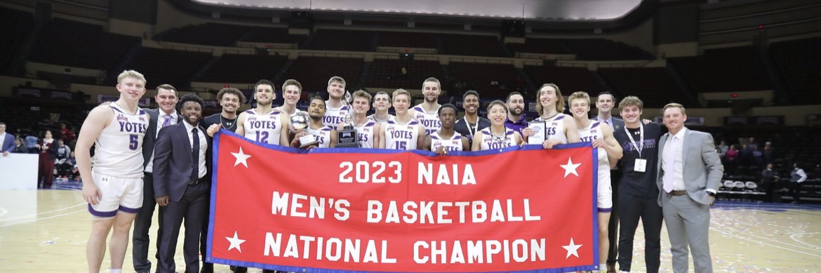 College of Idaho MBB banner