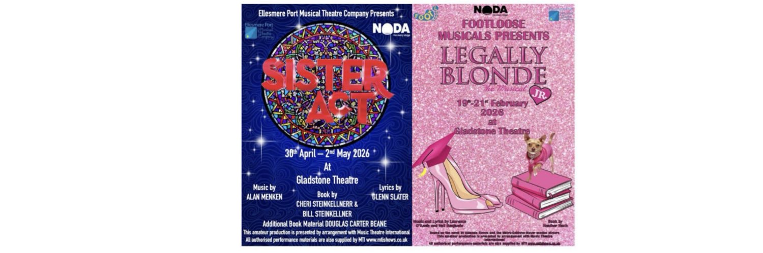 Ellesmere Port Musical Theatre Company banner