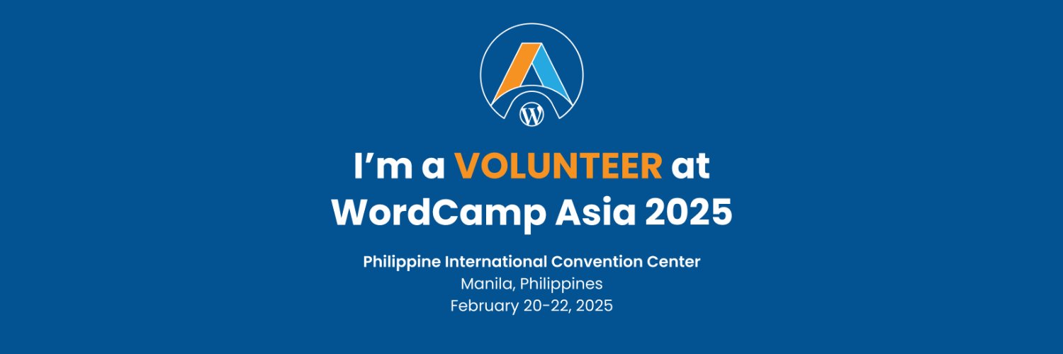 Makarand Mane | Organising #WCAsia 2026's banner