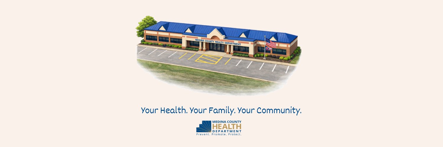 Medina County Health Department banner