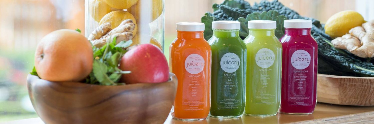 Healthy Being Juice banner