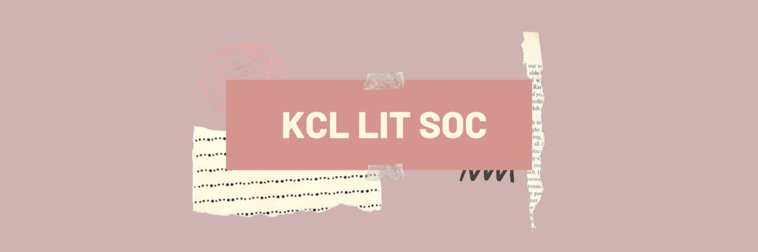 KCL Literary Society banner