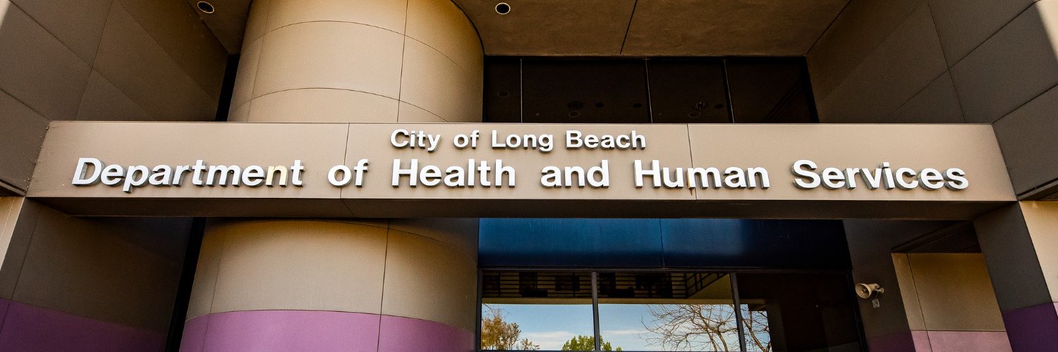 Long Beach Health Department banner