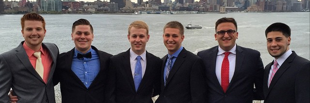 Theta Xi Fraternity banner