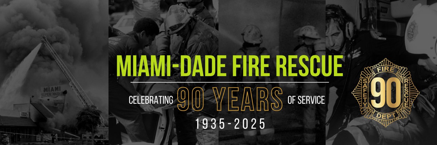Miami-Dade Fire Rescue's banner