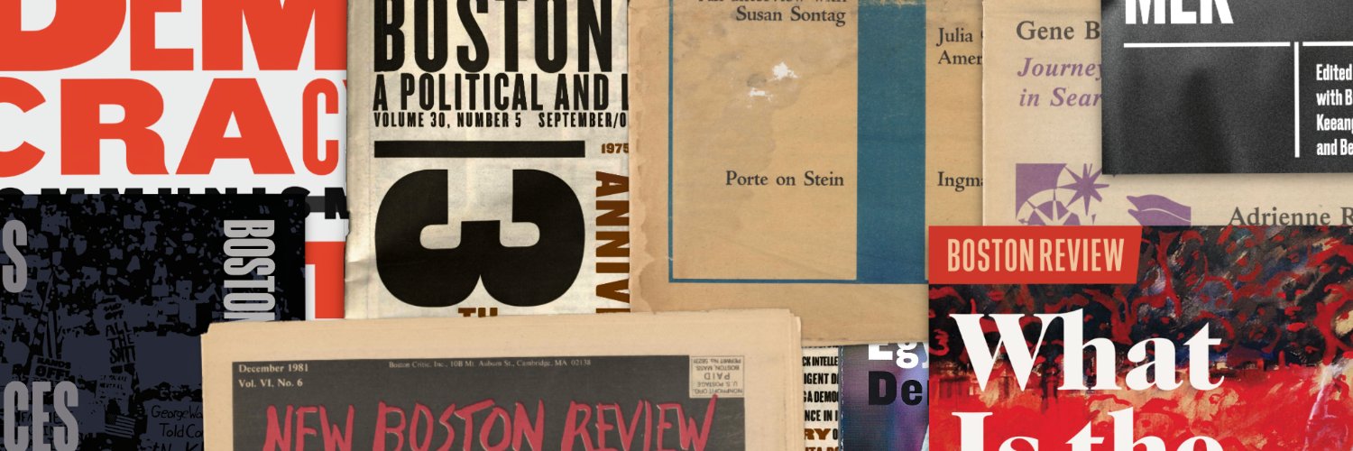 Boston Review banner