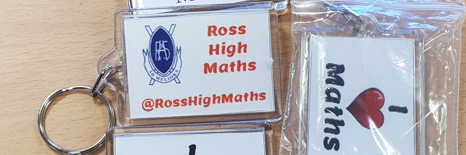 Ross High Maths banner