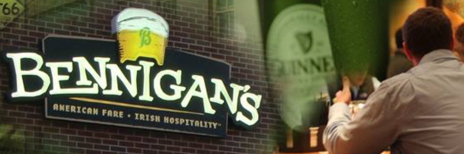 Bennigan's banner