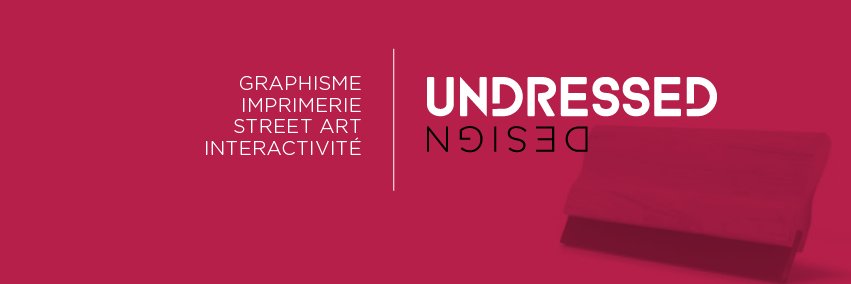 Undressed Design banner