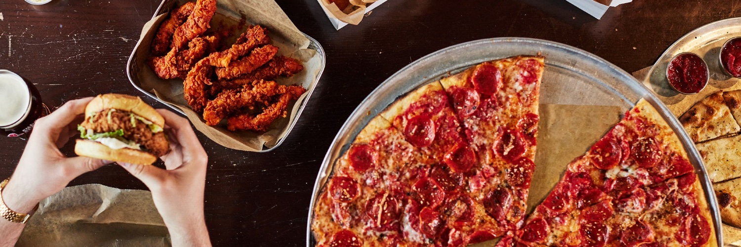 Upper Crust Pizza & Chicken banner