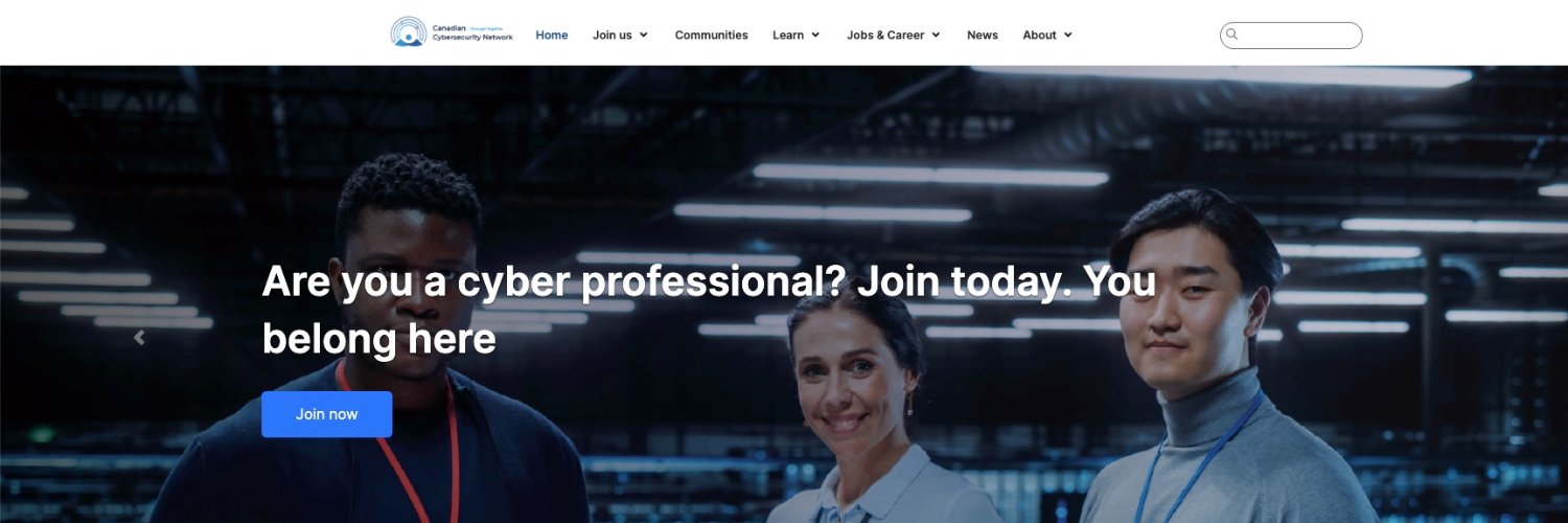 Canadian Cybersecurity Network banner