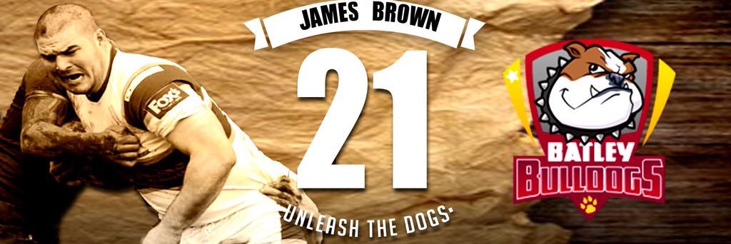 James Brown banner
