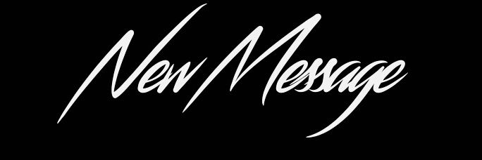 NEW MESSAGE banner