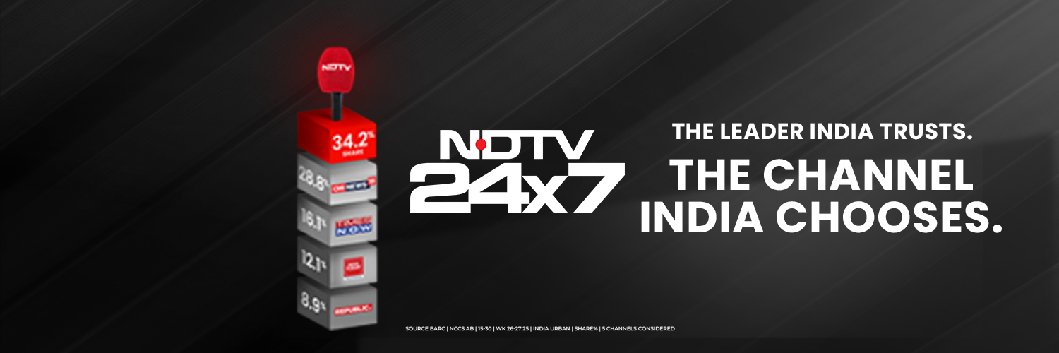 NDTV's banner