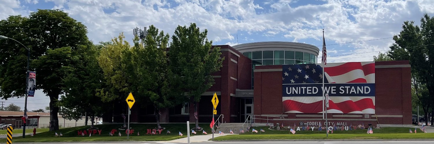 Tooele City banner
