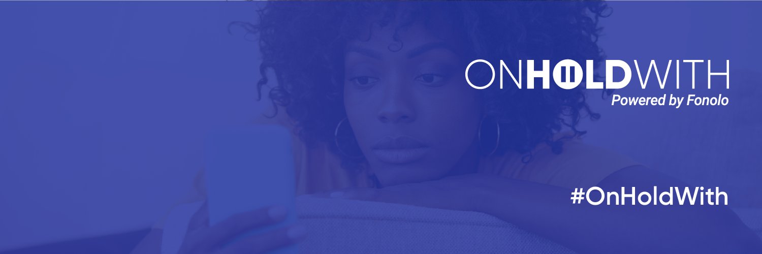 #OnHoldWith banner