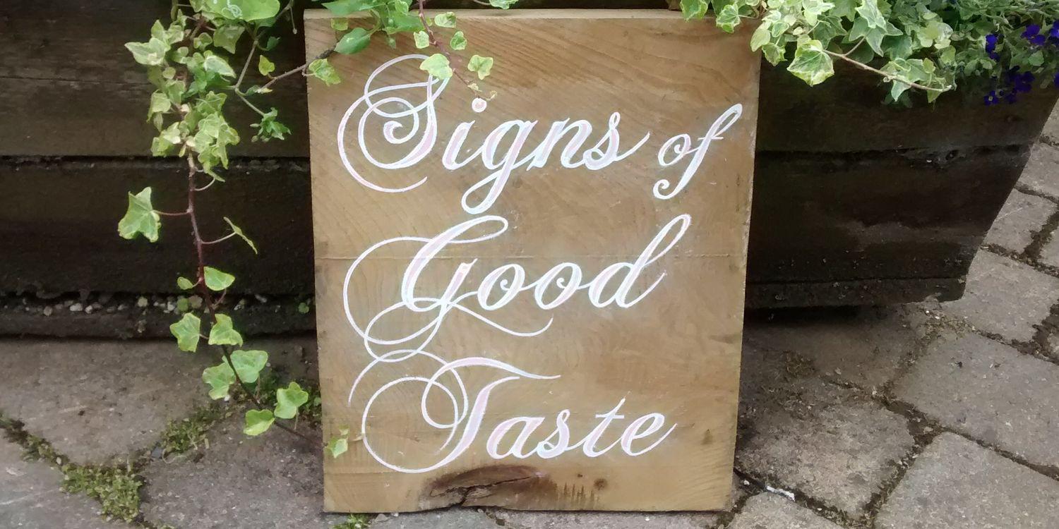 Signsofgoodtast's profile banner image