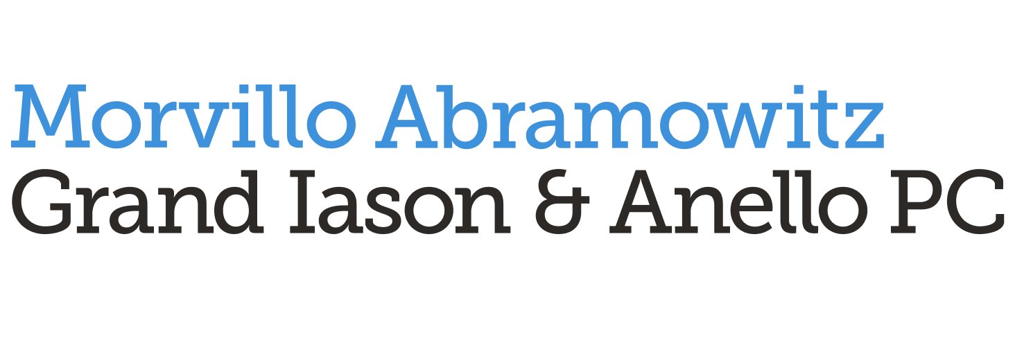 Morvillo Abramowitz Grand Iason & Anello PC banner