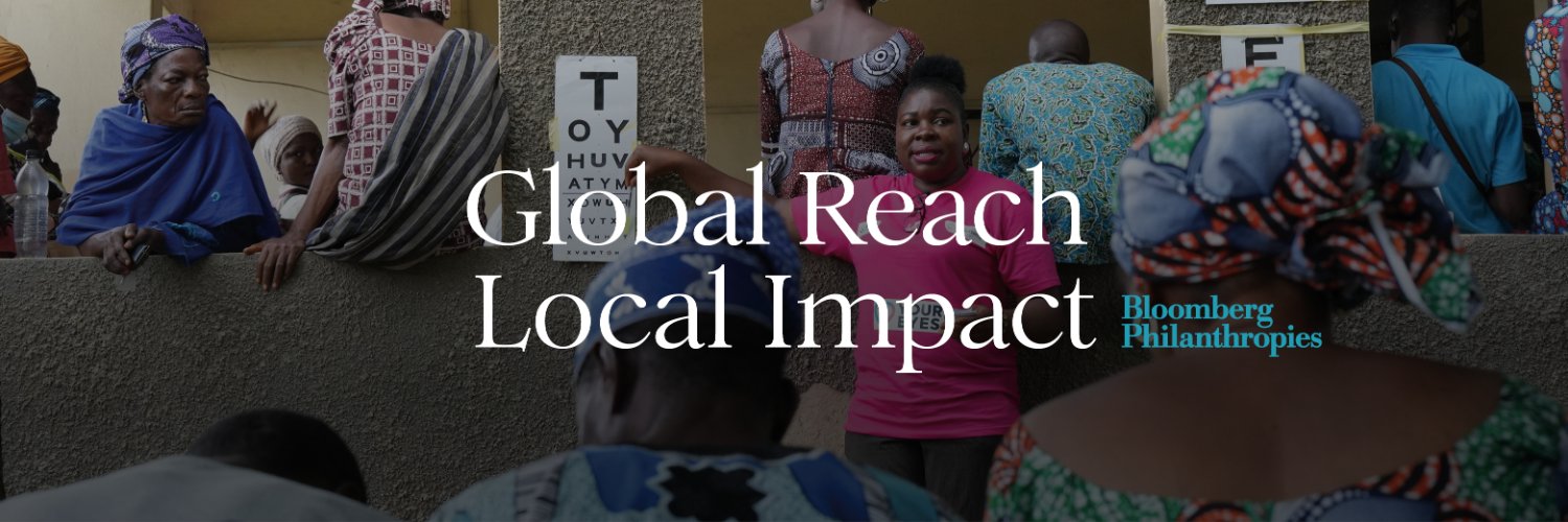 Bloomberg Philanthropies's banner