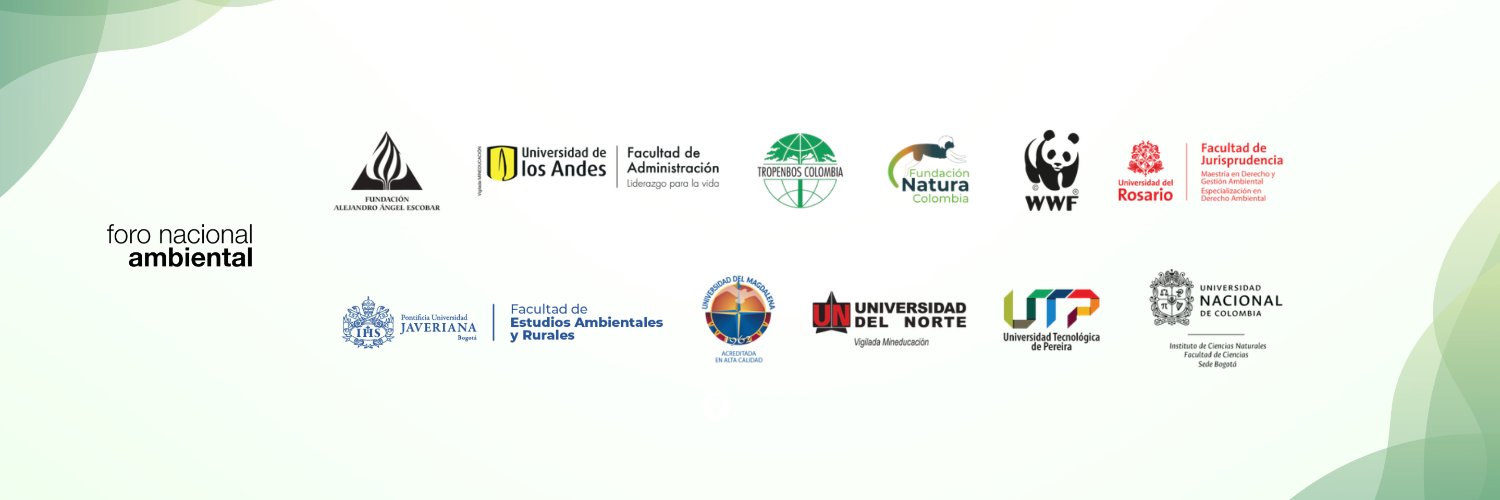 Foro Nacional Ambiental banner