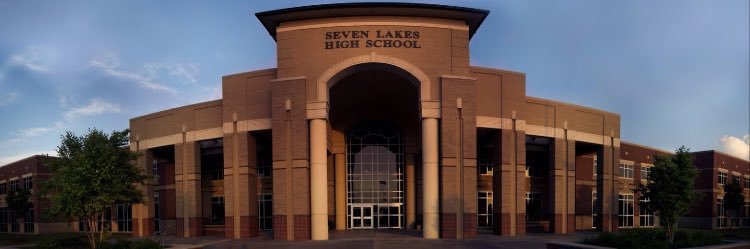 Seven Lakes High School Student Council banner