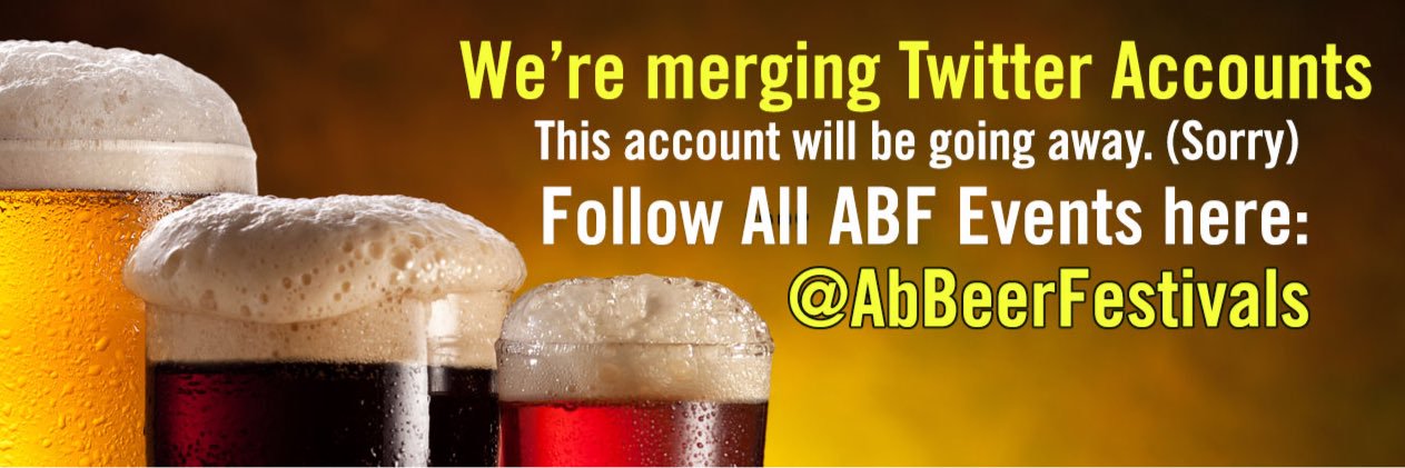 Calgary Beerfest banner