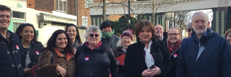 Highbury Labour banner