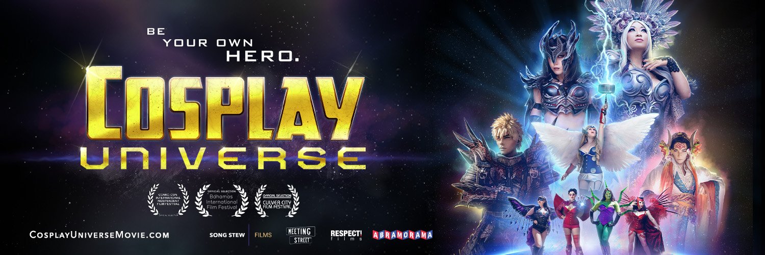 #CosplayUniverse Movie banner