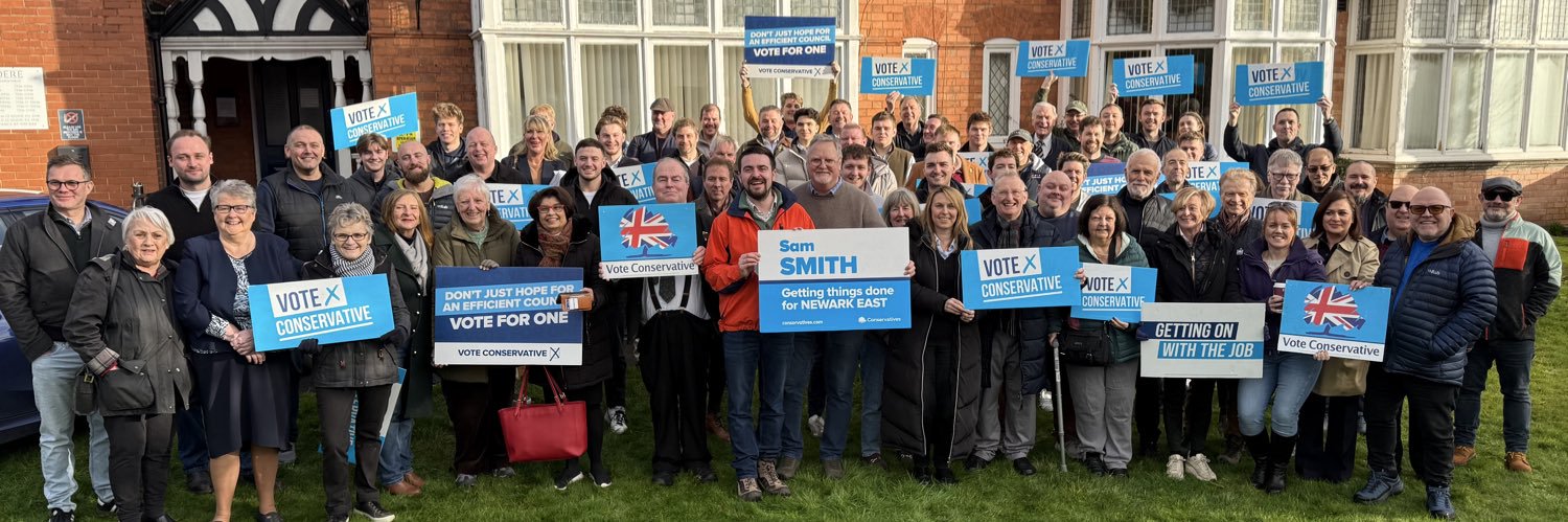 Councillor Sam Smith banner