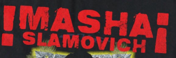 Masha Slamovich マーシャ・スラモビッチ's banner