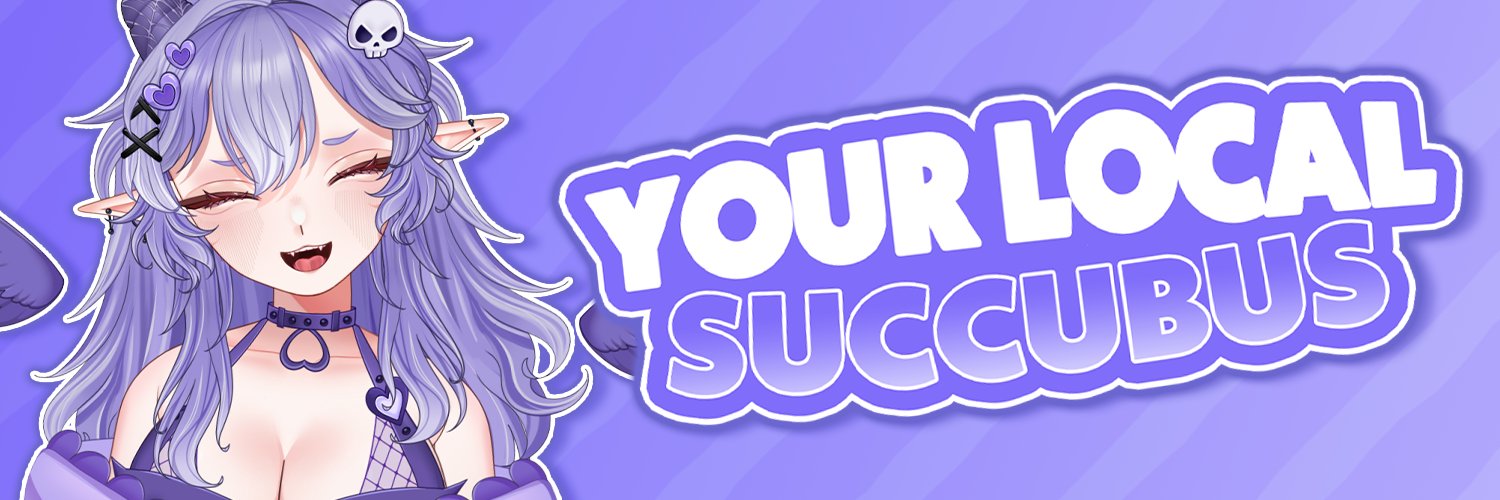 Spookiline 🦂 Succubus VTuber ⛓️💜 banner