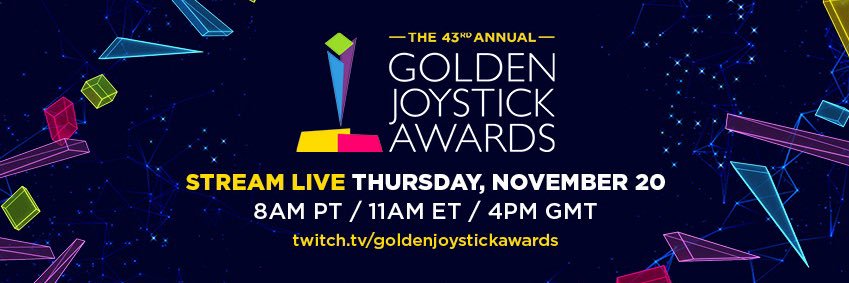 Golden Joysticks banner