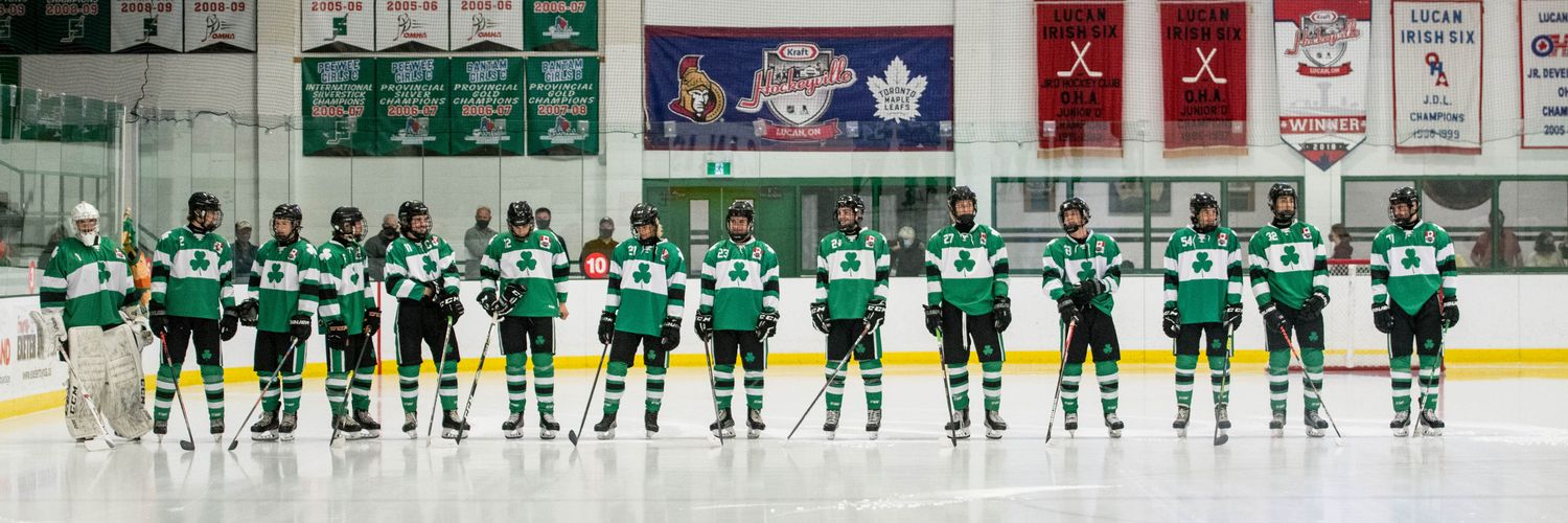 Lucan Irish Jr Hockey🏒 banner
