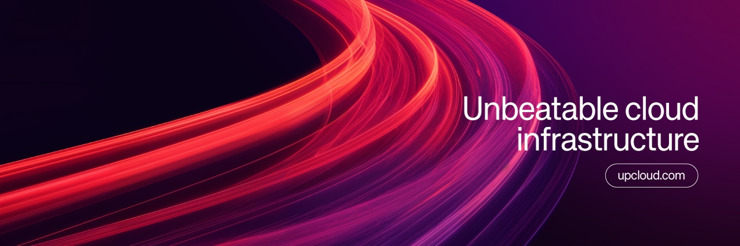 UpCloud banner
