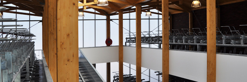 Klaver Fietsparkeren banner