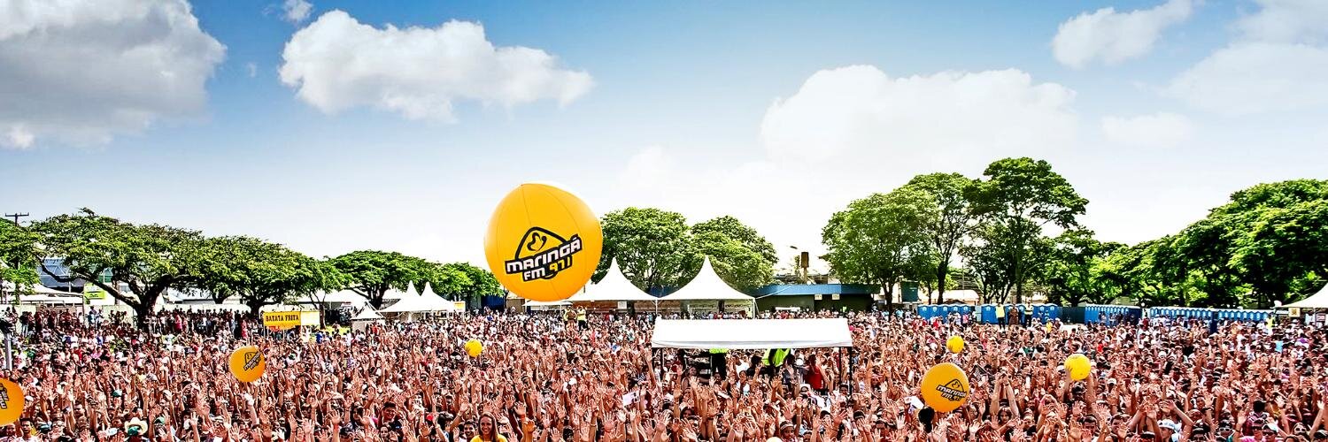 Rádio Maringá FM banner