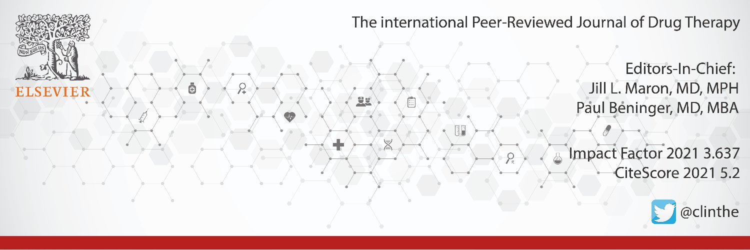 Clinical Therapeutics banner