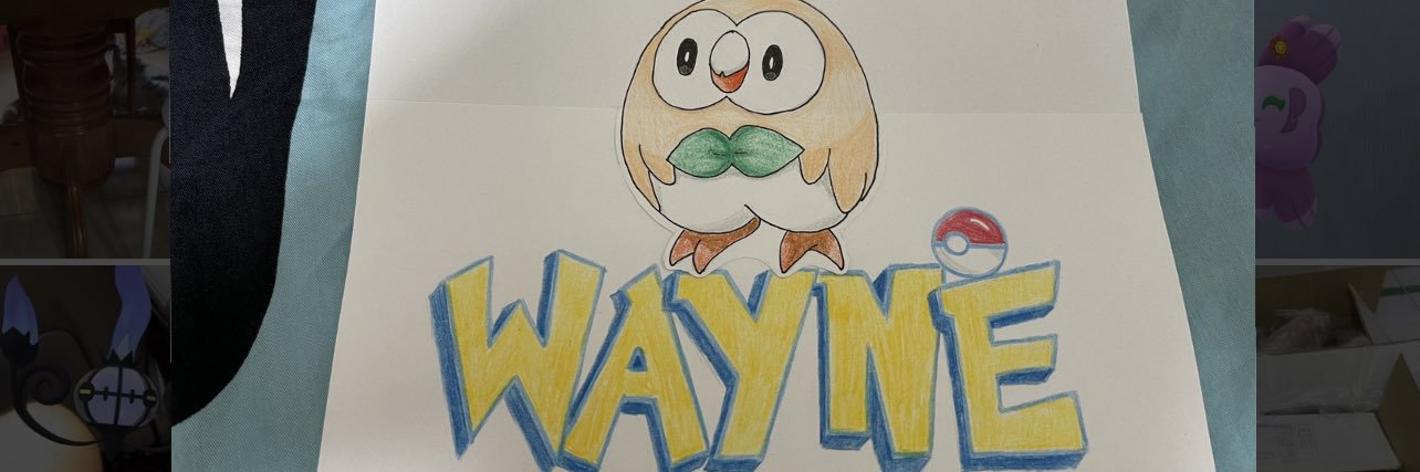 WayneYu@草羽 banner