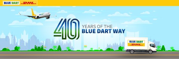 Blue Dart Official Profile Banner